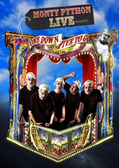 MONTY PYTHON - LIVE (MOSTLY), ONE DOWN FIVE TO GO(2014) DVD