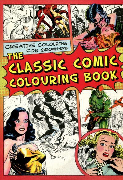 Classic Comic Colouring Book