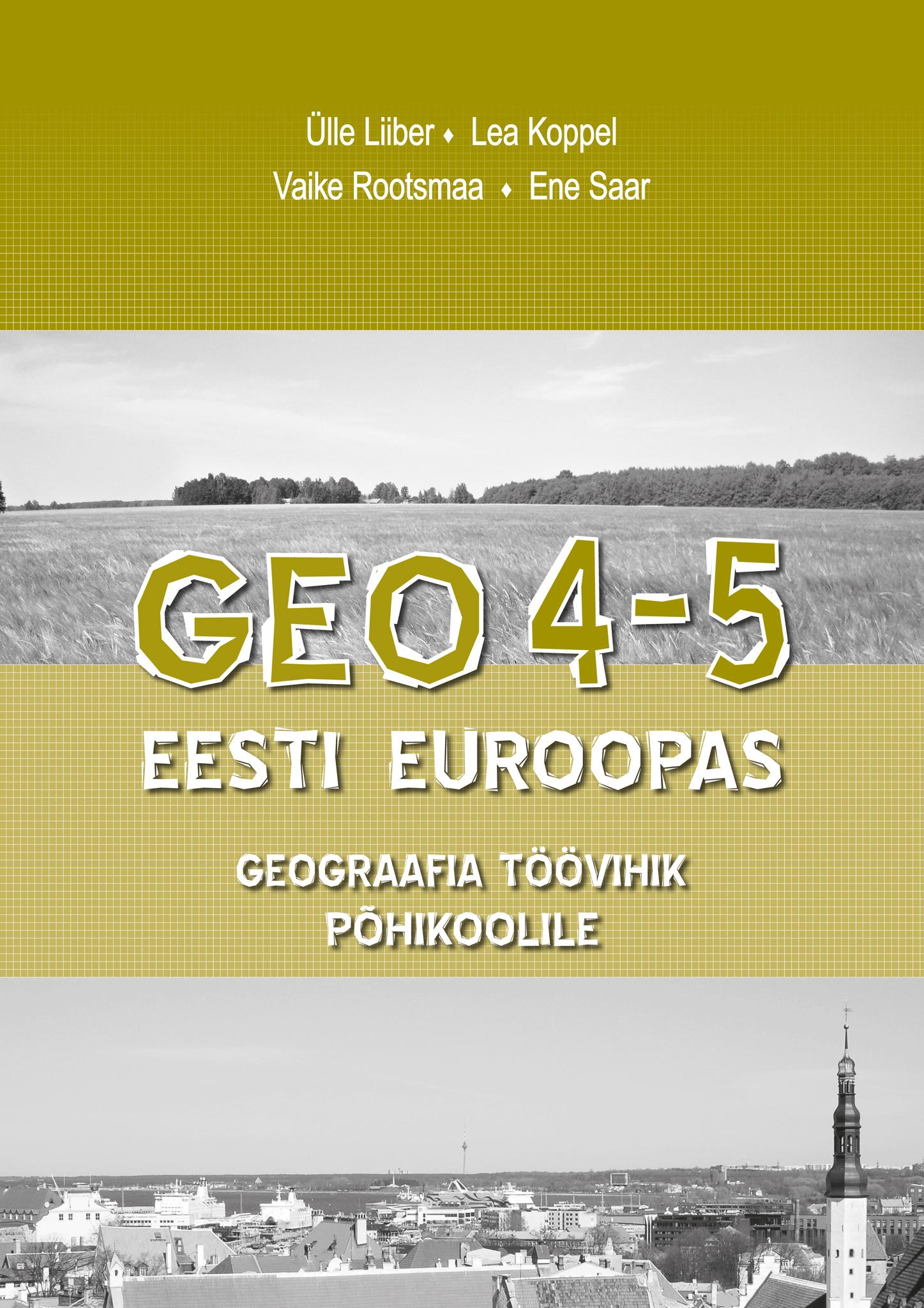 GEO 4-5 EESTI EUROOPAS. TV PK GEOGRAAFIA
