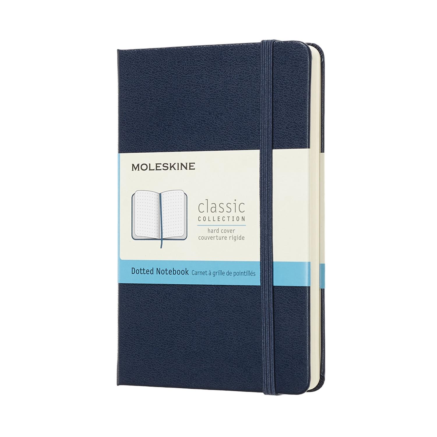 Moleskine Notebook Pocket Dotted, Sapphire Blue