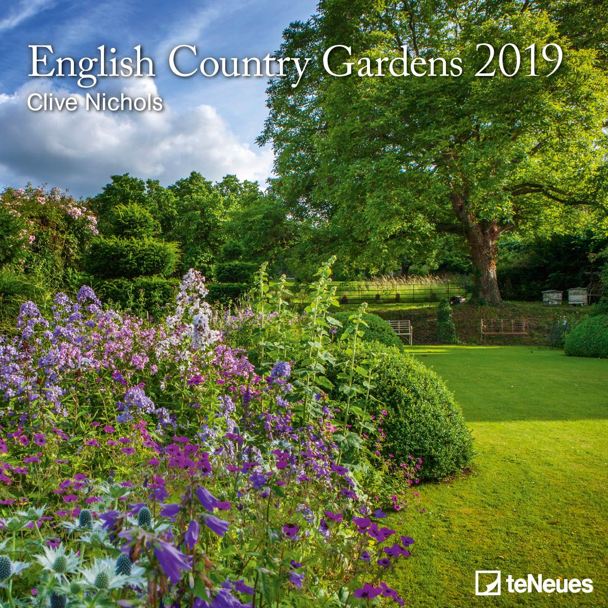 2019 Seinakalender English Country Gardens