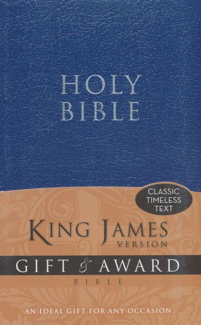Gift Bible: King James Version. Blue