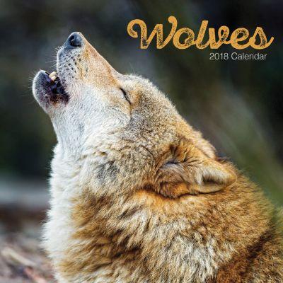 2018 Mini Seinakalender Wolves