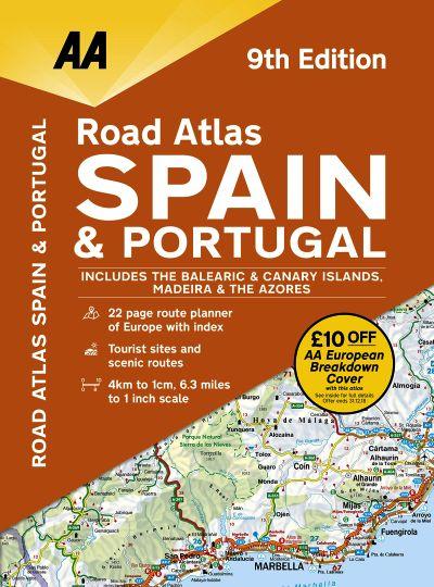 Aa Road Atlas Spain & Portugal