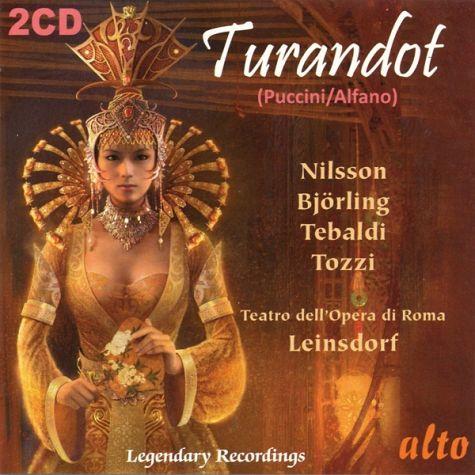 PUCCINI - TURANDOT (NILSSON/BJORLING) 2CD