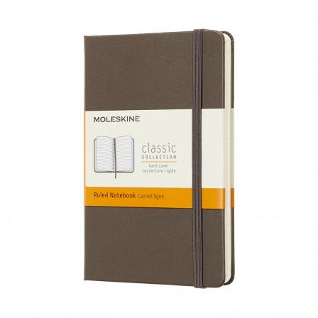 Moleskine Notebook Pocket Ruled Earth Brown Hard COVER