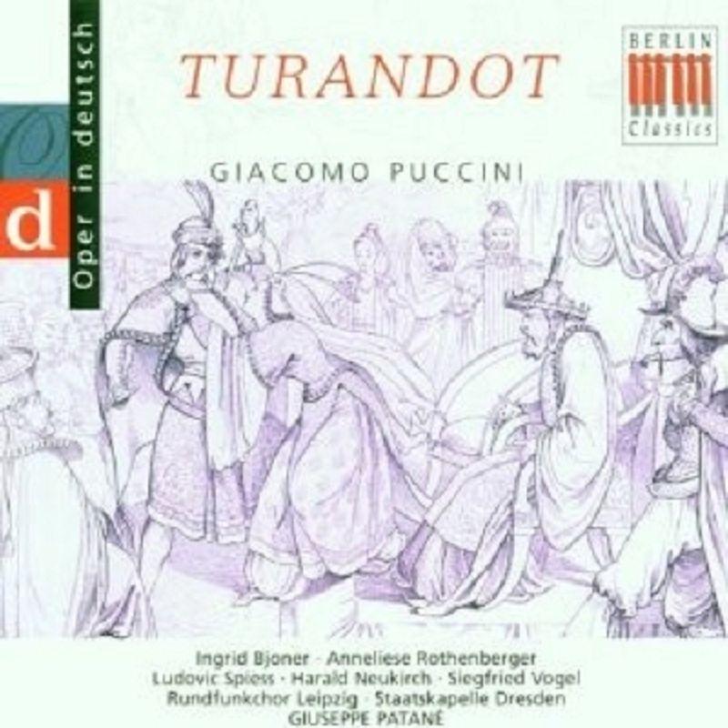 PUCCINI - TURANDOT (SKD/PATANE) CD