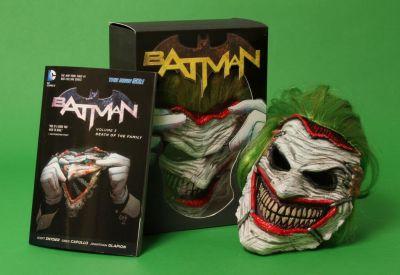 Batman: 03 Death of the Family + Joker Mask Box