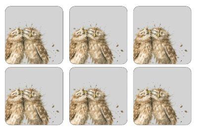 Wrendale klaasialused Owl, 6tk