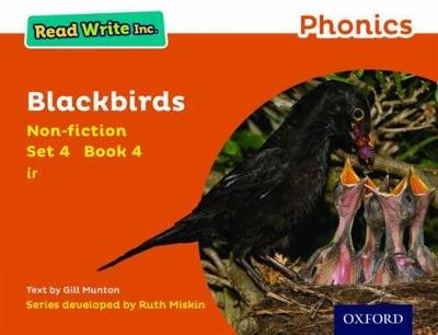 Read Write Inc. Phonics: Blackbirds (Orange Set 4 Non-fiction 4)