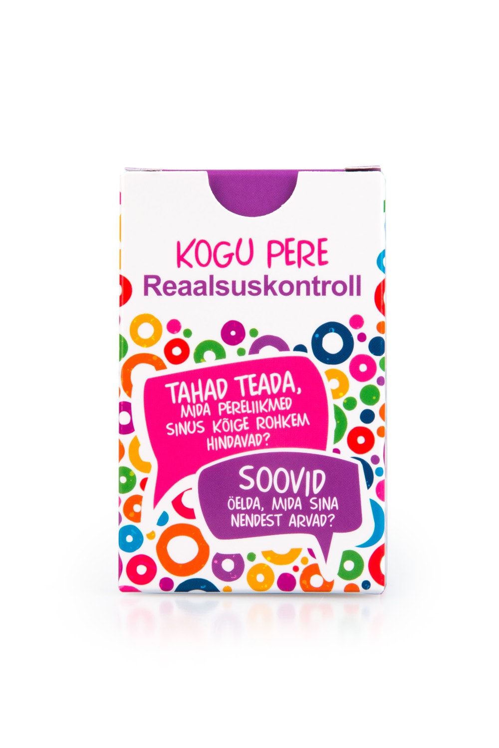 SELTSKONNAMÄNG KOGU PERE REAALSUSKONTROLL