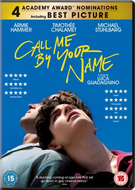CALL ME BY YOUR NAME (2017) DVD