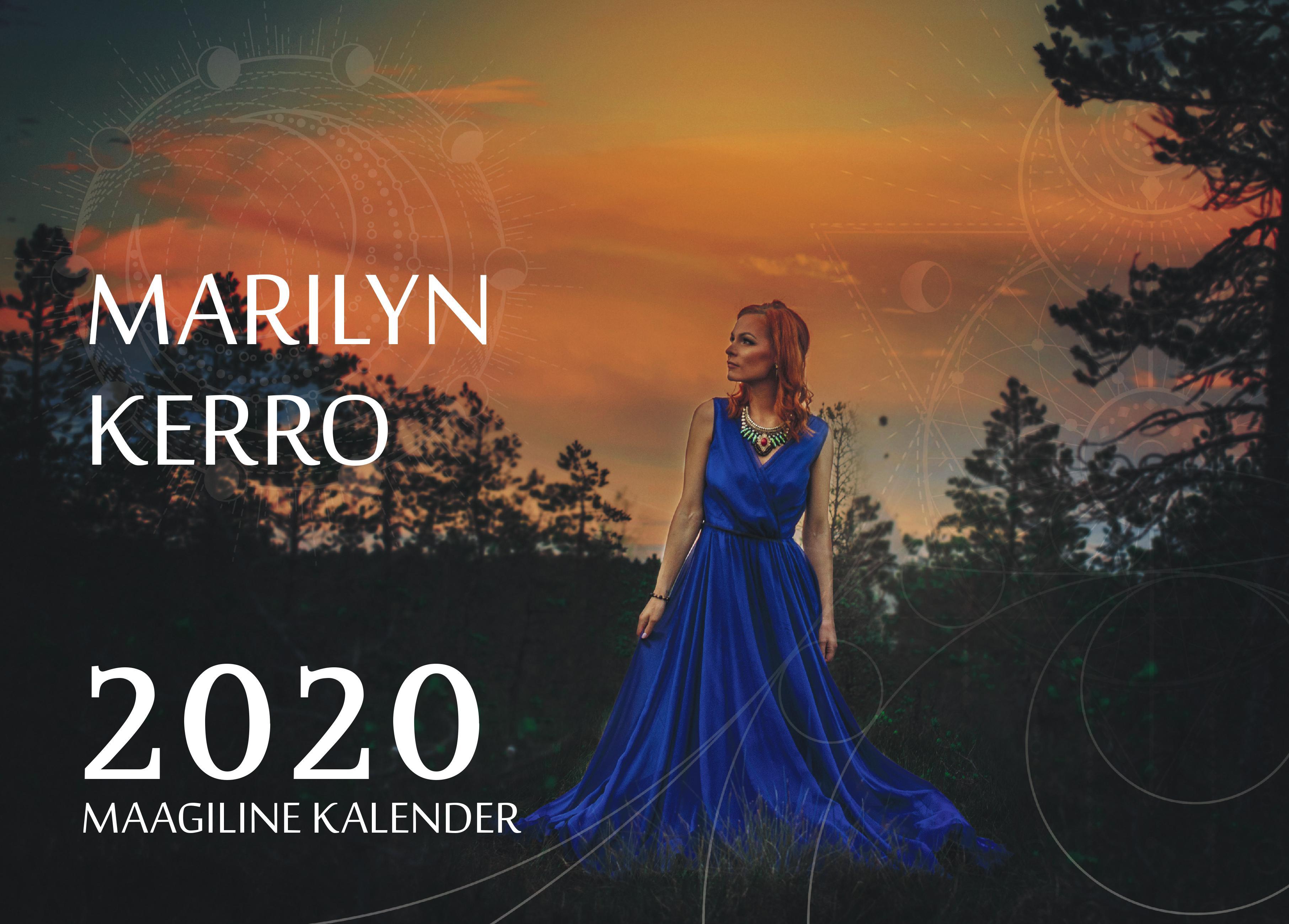 MARILYN KERRO MAAGILINE KALENDER 2020
