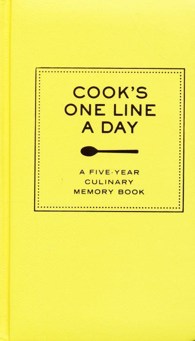 Märkmik Cook's One Line a Day