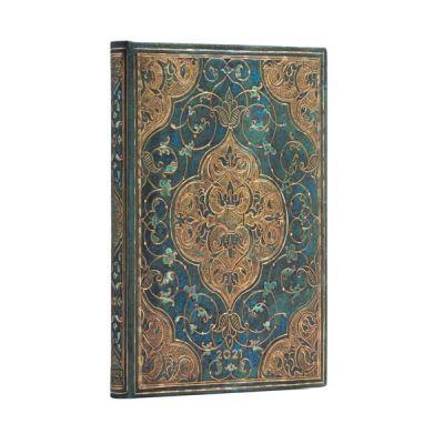 2021 Paperblanks Vertical Midi Turquoise Chronicles