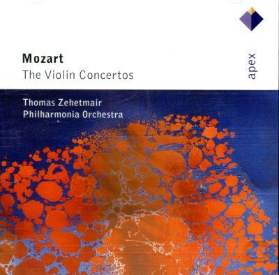 MOZART - VIOLIN CONCERTOS 1-6 (THOMAS ZEHETMAIR) 2CD