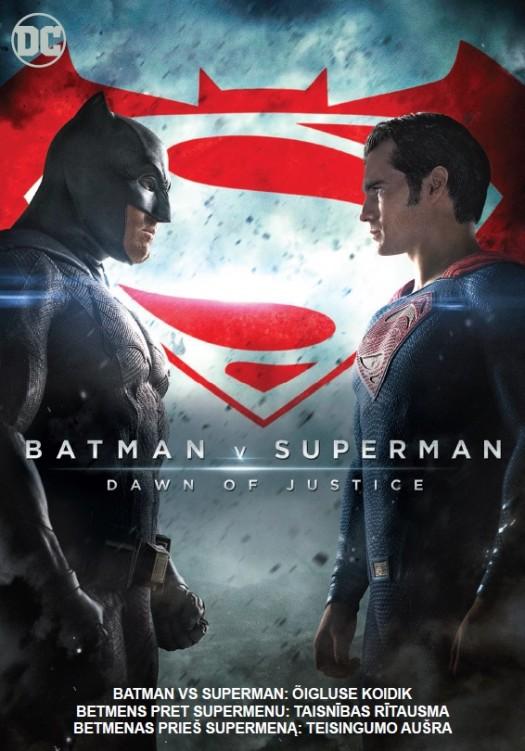 BATMAN VS SUPERMAN: ÕIGLUSE KOIDIK / BATMAN VS SUPERMAN: DAWN OF JUSTICE (2016) DVD