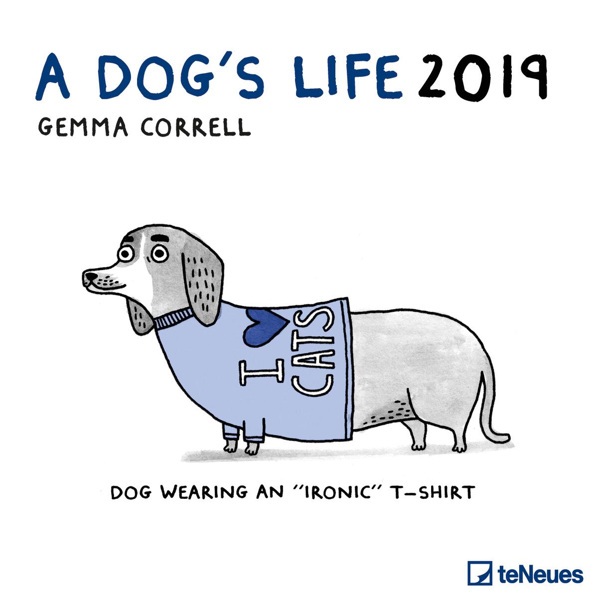 2019 SEINAKALENDER A DOG'S LIFE