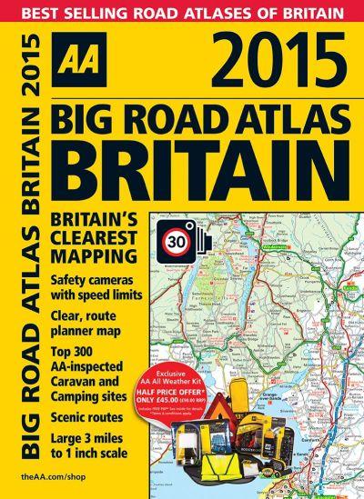 Aa Atlas 2015: Britain Big Road Atlas