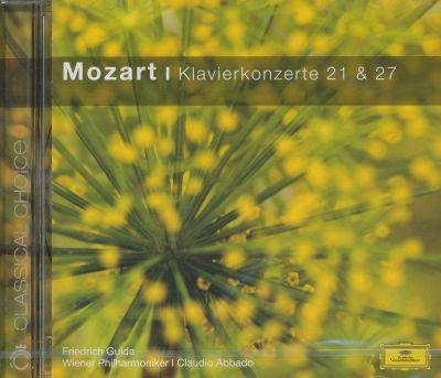 MOZART - KLAVIERKONZERTE 21 & 27 CD
