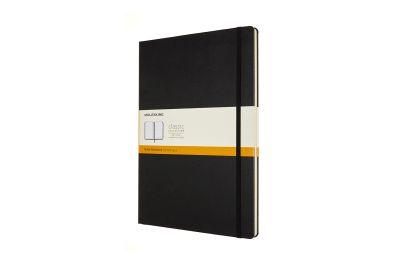 Moleskine Notebook A4 Ruled Black Hard Cover