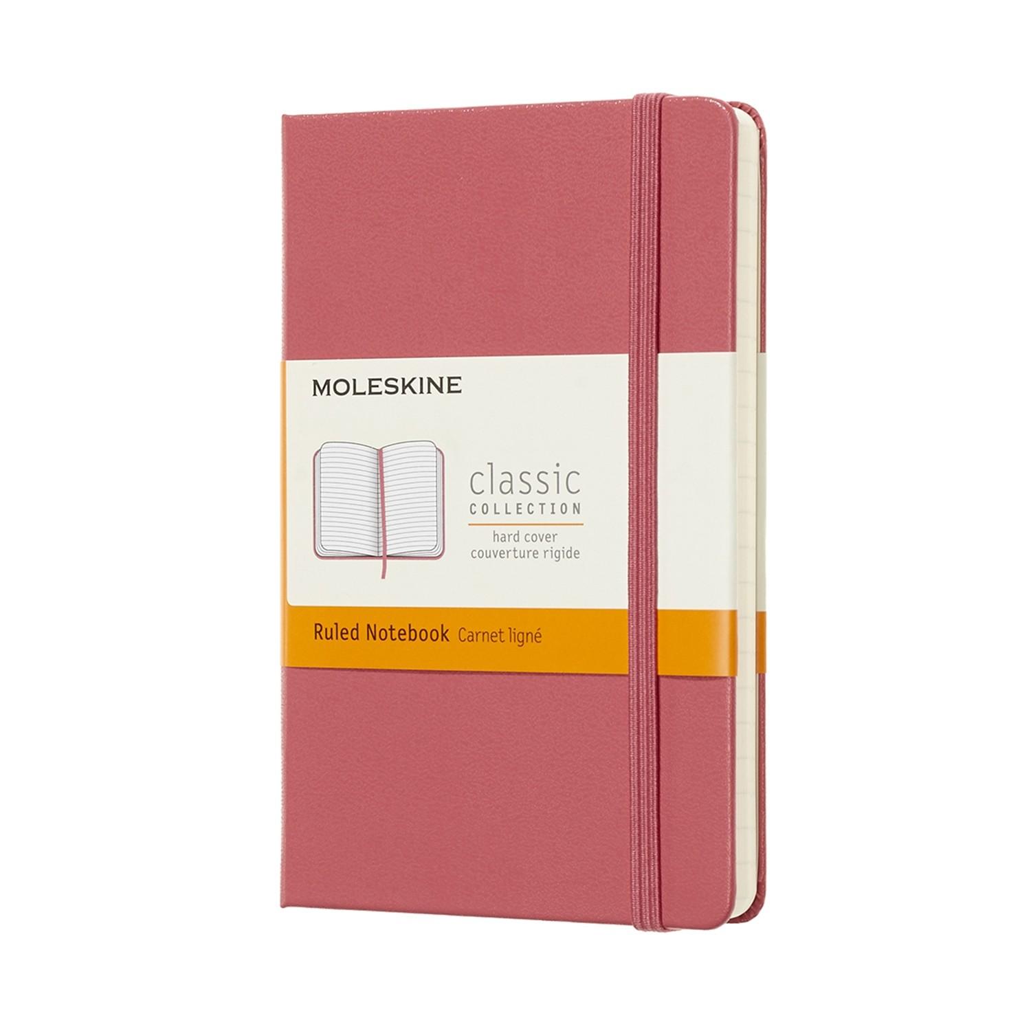Moleskine Notebook Pocket Ruled Daisy Pink Hard CoVER