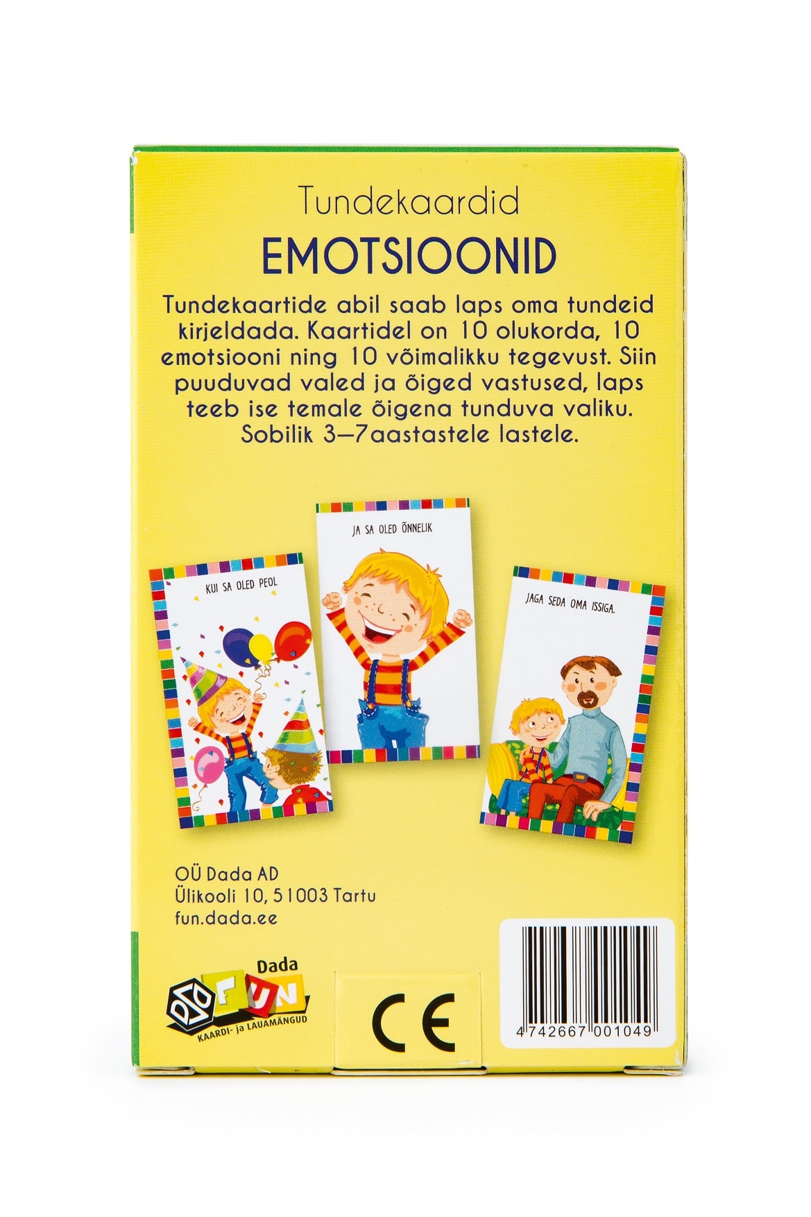 TUNDEKAARDID EMOTSIOONID