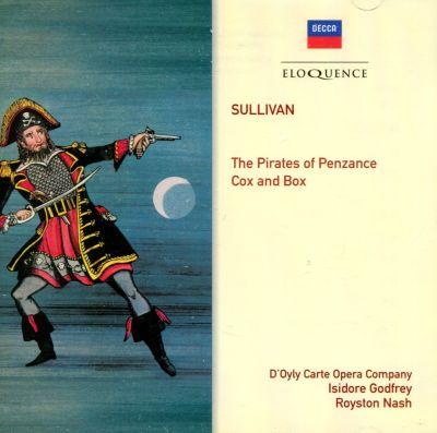 GILBERT/SULLIVAN - PIRATES OF PENZANCE AND COX AND BOX (GODFREY/ISIDORE) 2CD