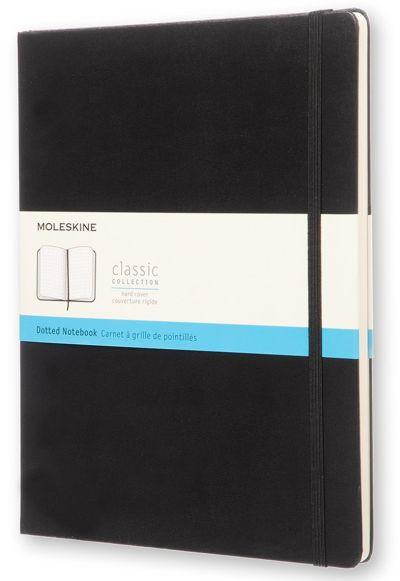 Moleskine Notebook Xlarge Dotted Black Hard CoverR