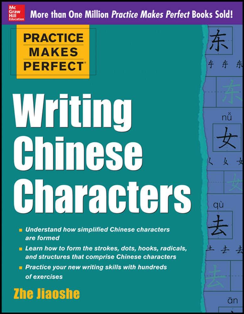 Writing Chinese Characters