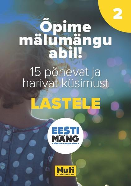 E-raamat: Eesti mäng LASTELE