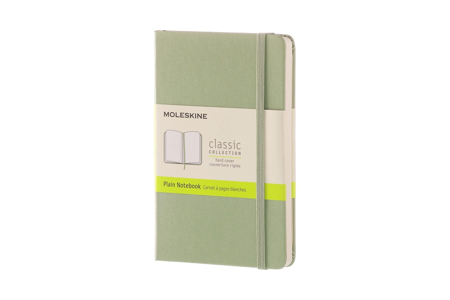 Moleskine Notebook Pocket Plain Willow Green HardcCOVER