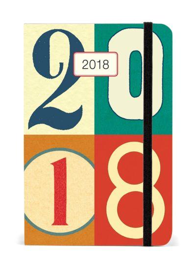 2018 Kalendermärkmik Vintage Numbers