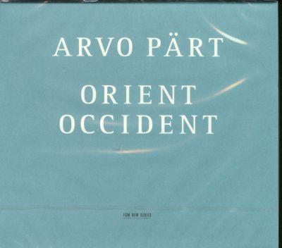 ARVO PÄRT - ORIENT OCCIDENT CD