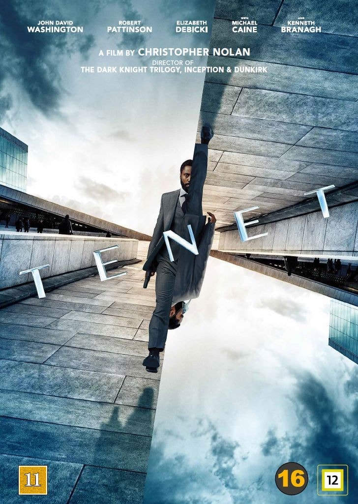 Tenet (2020) DVD