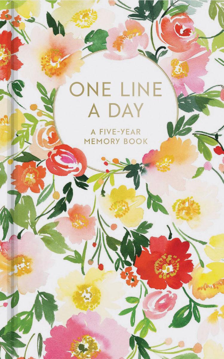 PÄEVARAAMAT FLORAL ONE LINE A DAY: A FIVE YEAR MEMORY BOOK