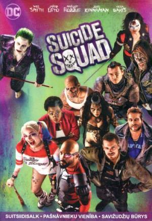 SUITSIIDISALK / SUICIDE SQUAD (2016) DVD