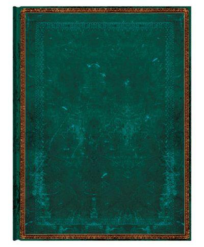 PAPERBLANKS: OLD LEATHER VIRIDIAN ULTRA LINED