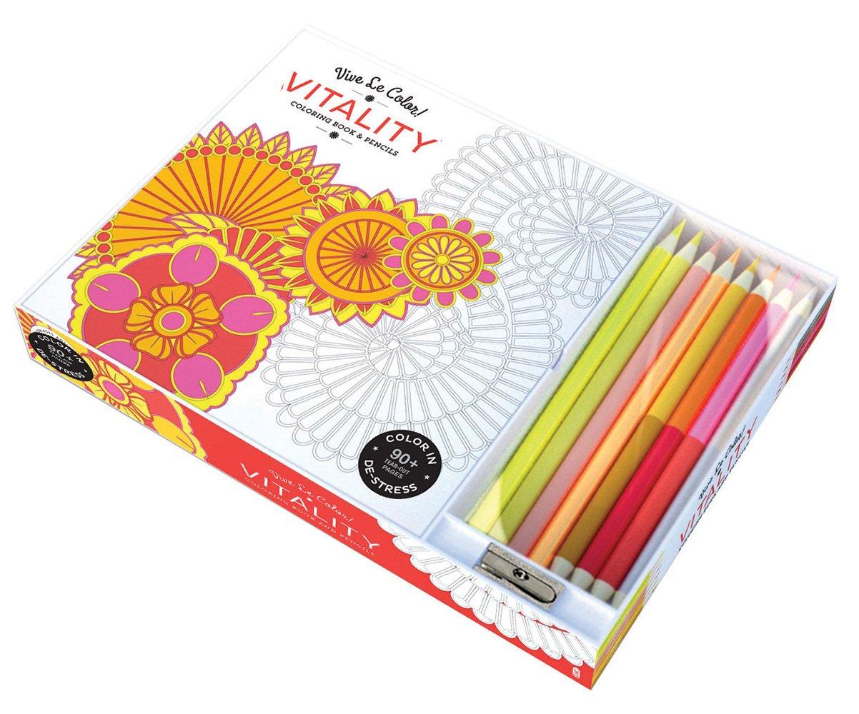 Vive Le Color! Vitality. Coloring Kit