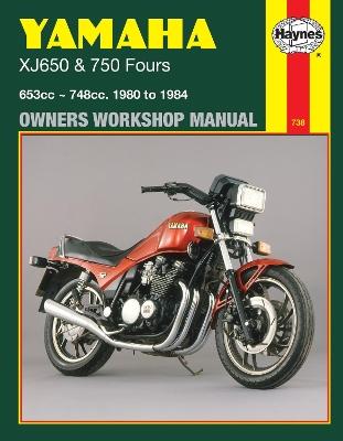Yamaha XJ650 & 750 Fours (80 - 84) Haynes Repair Manual