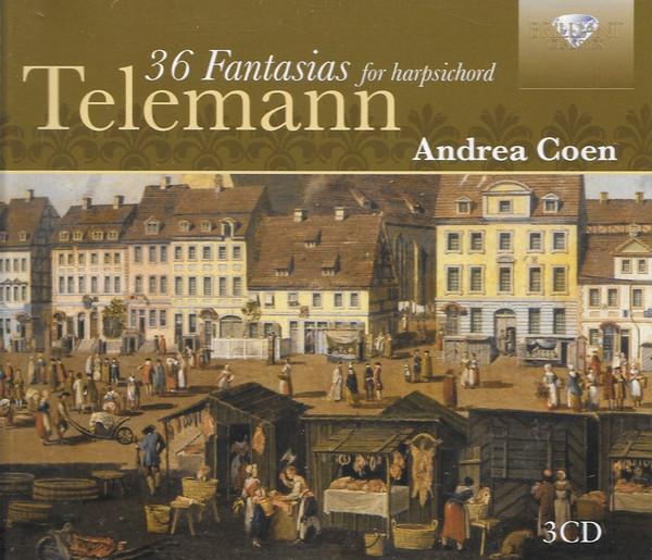 TELEMANN - 36 FANTASIES FOR HARPSICHORD (ANDREA COEN) 3CD