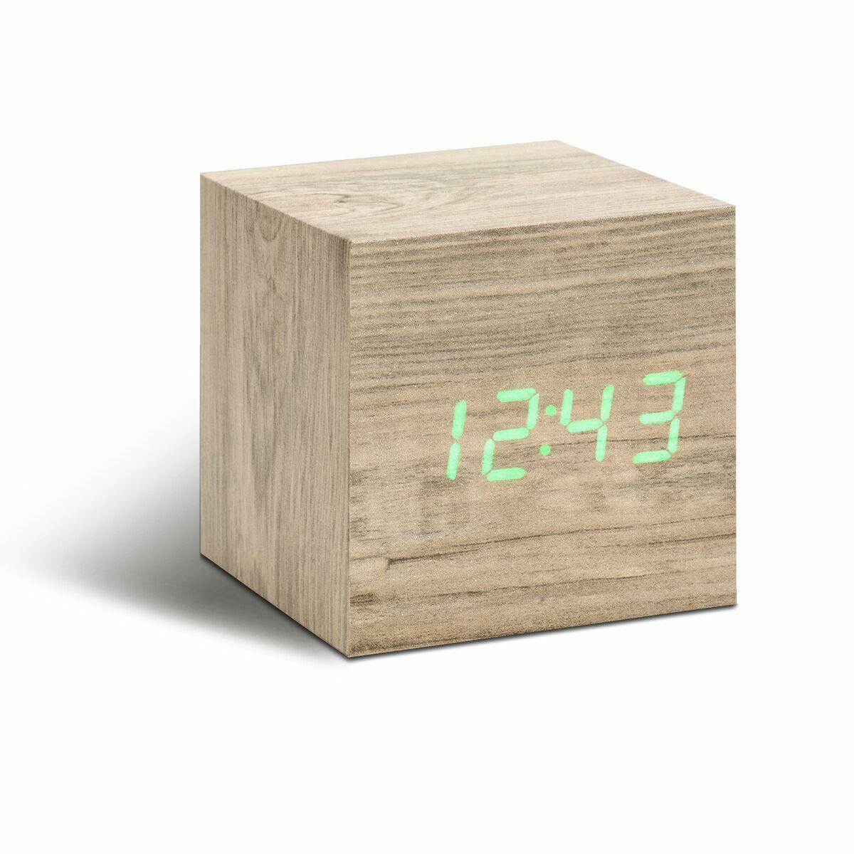 Äratuskell Cube Ash Click Clock