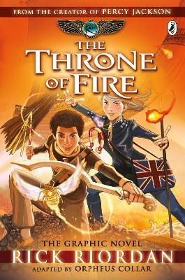 Throne of Fire: The Graphic Novel (The Kane Chronicles Book 2)