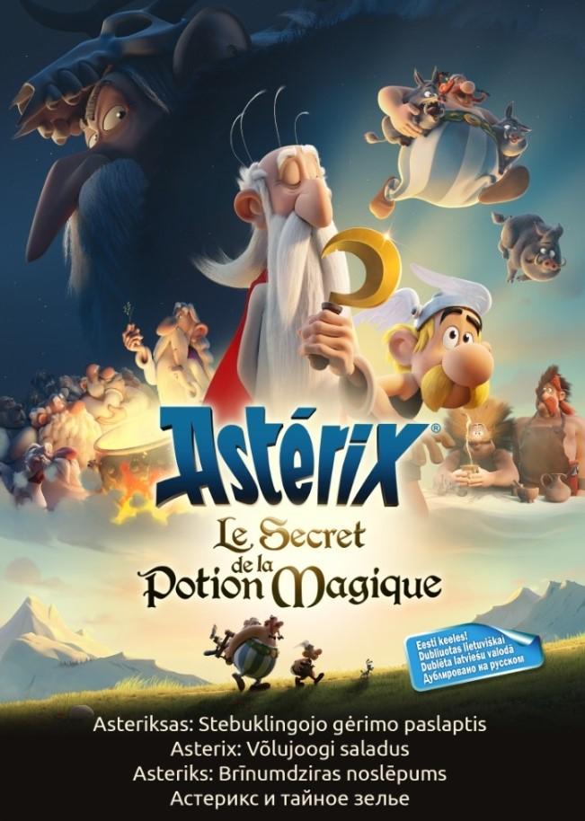 ASTERIX: VÕLUJOOGI SALADUS / ASTERIX: THE SECRET OF THE MAGIC POTION (2019) DVD