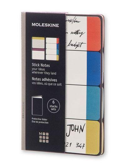 Moleskine Stick Notes Pocket Semicolour