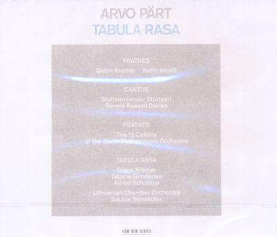 ARVO PÄRT - TABULA RASA (1984) CD