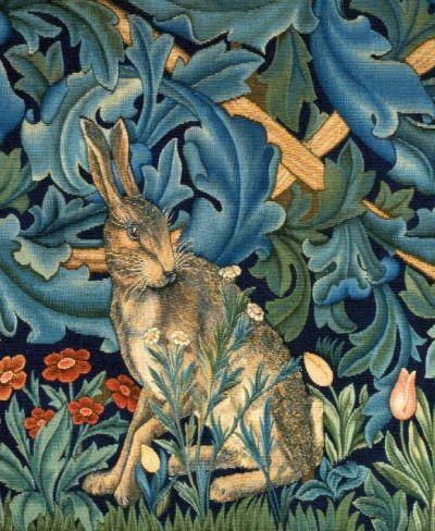 Õnnitluskaart The Hare From The Foresty Tapestry