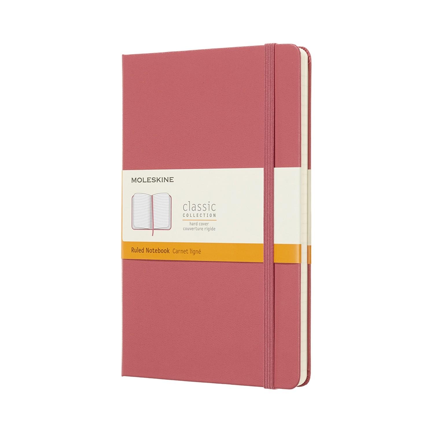 Moleskine Notebook Large Ruled Daisy Pink Hard CovER