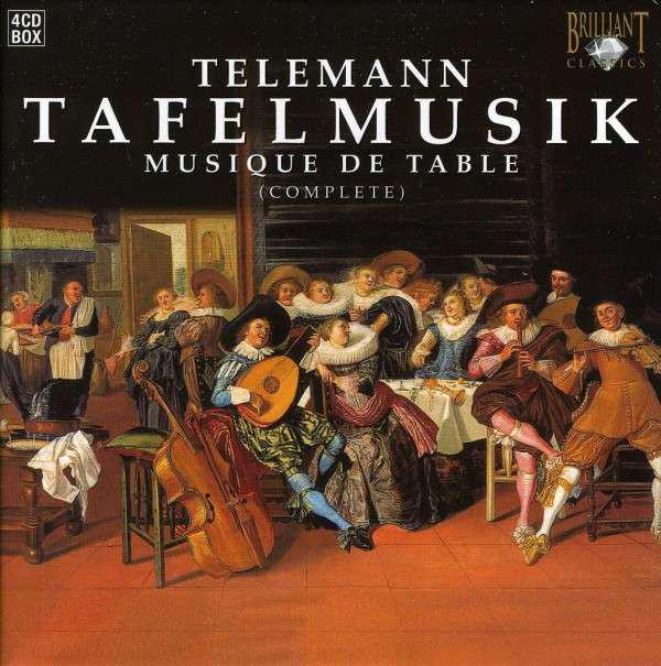 TELEMANN - TAFELMUSIK (MUSICA AMPHION) 4CD