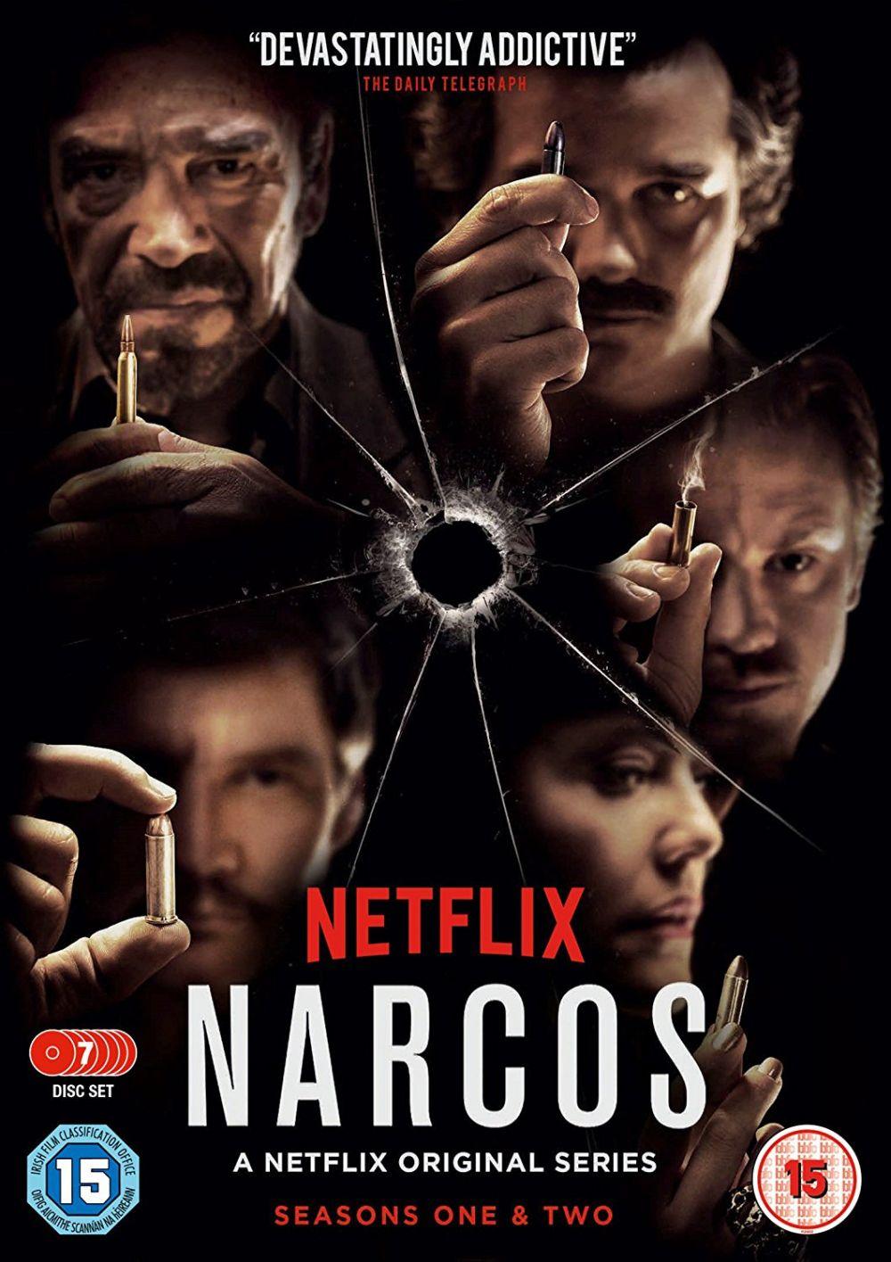 NARCOS: THE COMPLETE SEASONS ONE AND TWO (2016) 7DVD